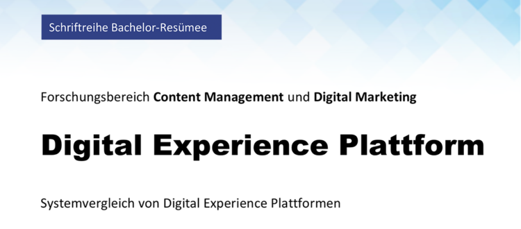 Titelbild Paper Digital Experience Plattform
